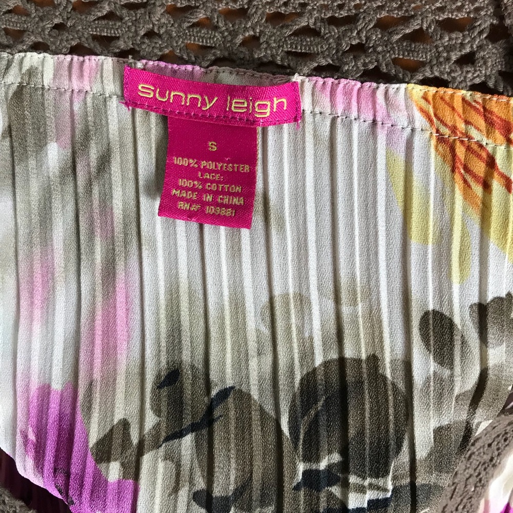 Sunny Leigh peasant dress size small - Picture 6 of 7